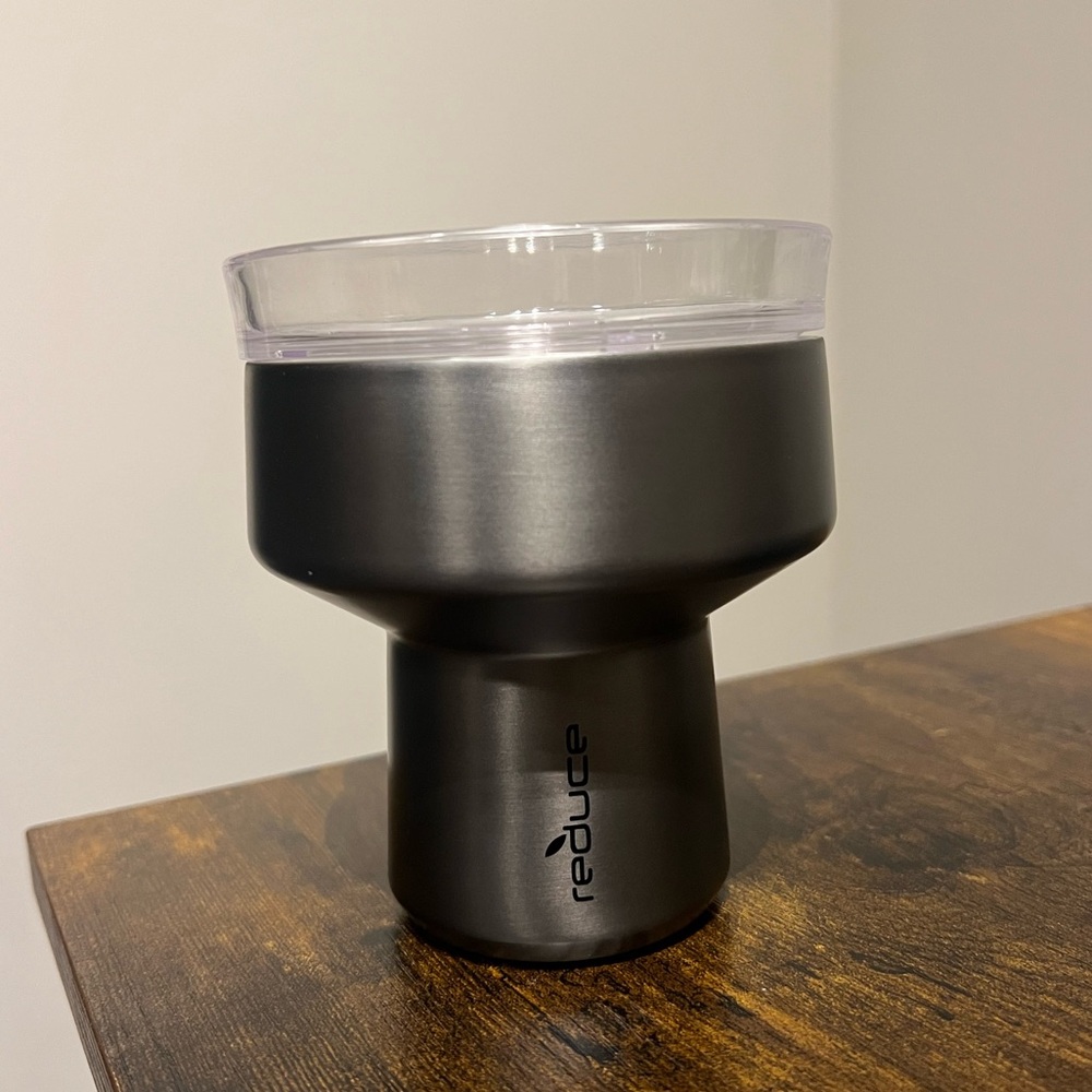 Reduce Black Saltini Insulated Tumbler Stainless Steel